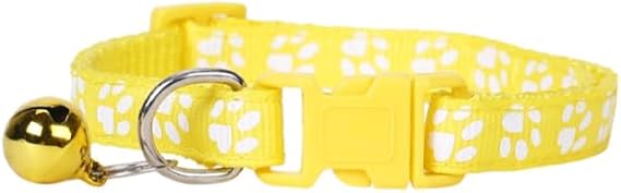 Personalised Cat Collars quick release with Name Tag,Collar with Bell & Safety Release