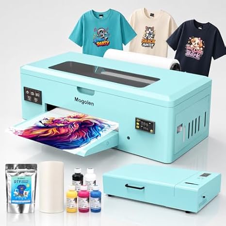 A3 DTF Printer Machine Bundle Direct to Film Printer for Fabric