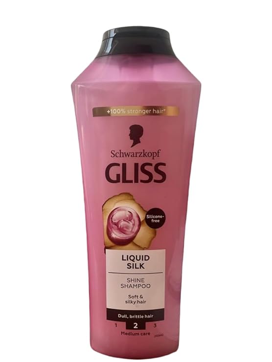 Schwarzkopf Gliss Kur Liquid Silk Shampoo Family Size (13.53 fl oz/400 ml)
