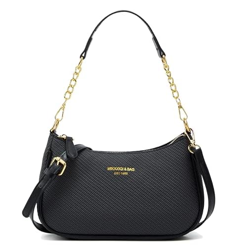 Trending Purses for Women 2026 PU leather Shoulder Bag Crossbody Bag with Chain Chic Hobo Bag Underarm Bag Handbags for Women
