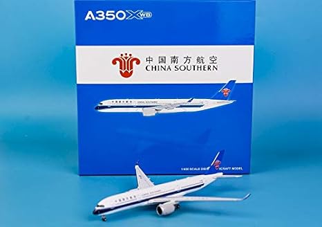JC Wings 1:400 XX4173 Airbus A350-900 China Southern Airlines Plane Reg#B-308T Diecast Aircraft Jet Model
