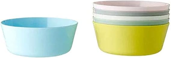 Ikea plastik kase (0.150 l, çok renkli) 6 parça