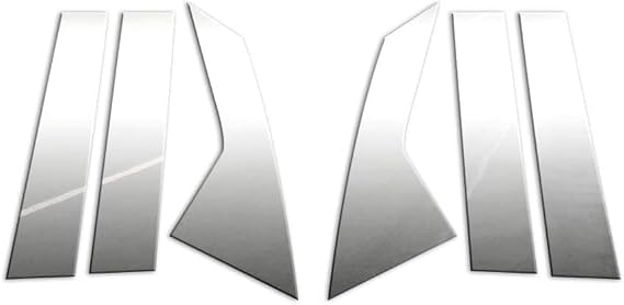 Upgrade Your Auto Pillar Post Covers for Cadillac XT5 2017-2018 (Stainless Steel 6pc)
