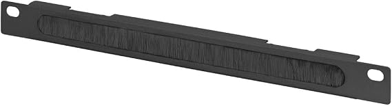 DIGITUS Cable Entry Panel, 10 Inch (25.5 cm), Cable Entry, with Brush Band