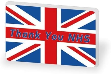 Health Service Acrylic Badge, Lapel Pin for Clothes, Bags Healtcare Brooch