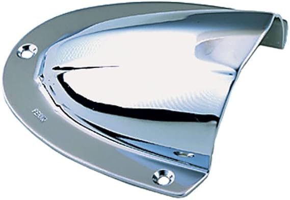 Perko 0339DP0CHR Clam Shell Ventilator