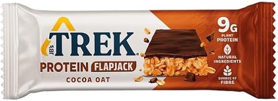 TREK Cocoa Oat Protein Flapjack 50g | Case of 16