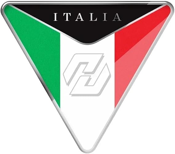 3D Italy Flag Resin Decal Sticker Emblem for Ducati Aprilia Vespa Sprint(A)