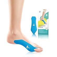 OPPO 8007 Precut Kinesiology Tape for Toe - Bunion Relief and Hallux Valgus Support - Pre-Cut Strips for Easy Application, Lightweight & Breathable, Hypoallergenic & Water-Resistant (5 PCS)