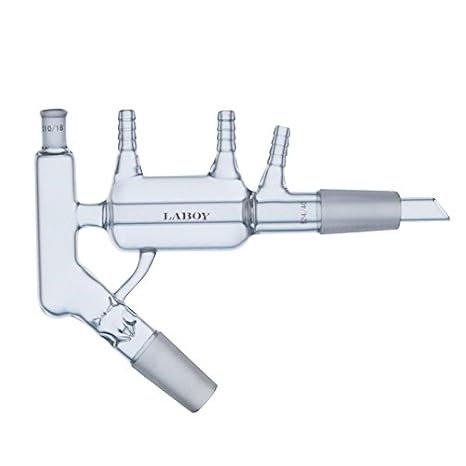 Laboy Vigreux Short Path Distillation Head, 24/40, 10/18 Port
