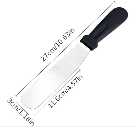 Çelik Pasta Sıvama Spatulası 27 cm