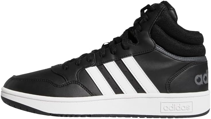 adidas Men's Hoops 3.0 Mid Lifestyle Basketball Classic Vintage ShoesHoops 3.0 Mid Lifestyle Basketball Classic Vintage Shoes
