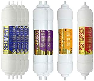 8EA Premium Replacement Water Filter 1 Year Set for Sinhan AM : AM-2200B/AM-2200/AM-100/AM-3500/AM-1200/AM-1100/AM-980/AM-8000/AM-7000/AM-2700/AM-3000-1 micron