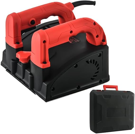 McbeAn Electric Wall Planer, Wall Planing Machine, Concrete Shovel, Putty Wall Scraper, Construction Tools, 16cm Wall Planing At a Time,1-4mm Depth is Adjustable, for Granite, Stone, Marble