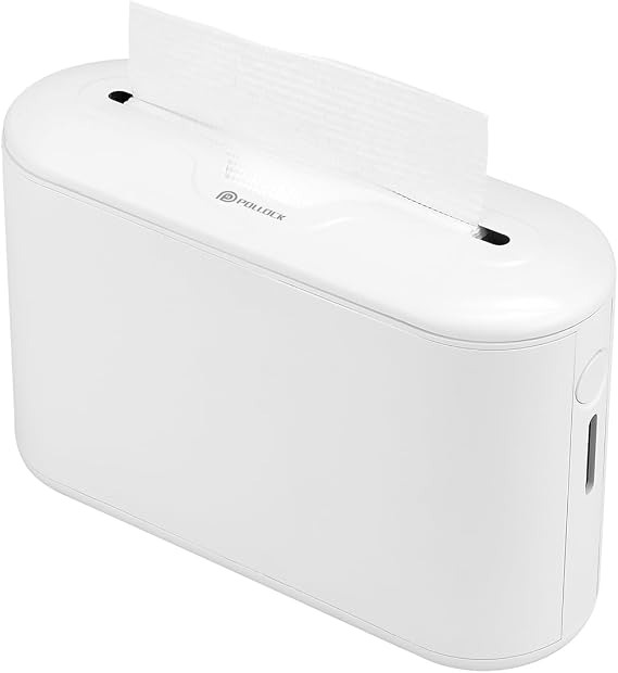Pollock Paper Towel Holder Dispenser Countertop Commercial,White-M