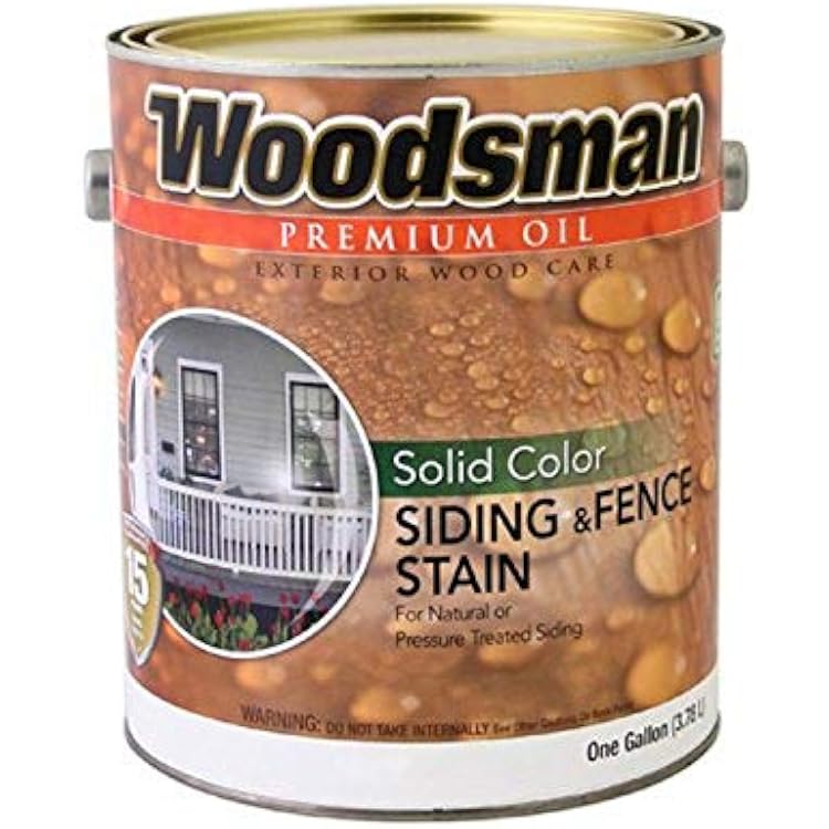 True Value Woodsman WSOVN-GAL Solid Color Siding and Fence Stain