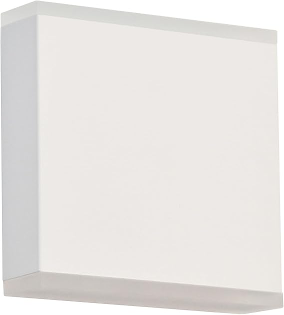 Dainolite 15W Matte White Wall Sconce