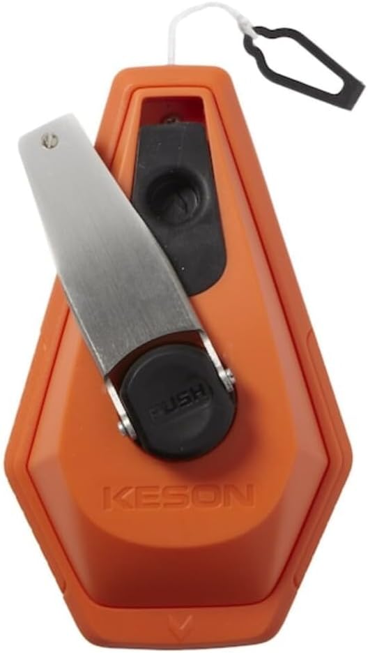 Keson K3X Standard String Chalk Line Reel with 3x1 Rewind, 100-Foot