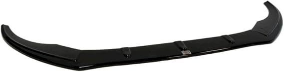 Maxton Design V.1 Front Diffuser Diffusor Gloss Black Abs Compatible with Audi A6 C7 S-Line (2011-2014)