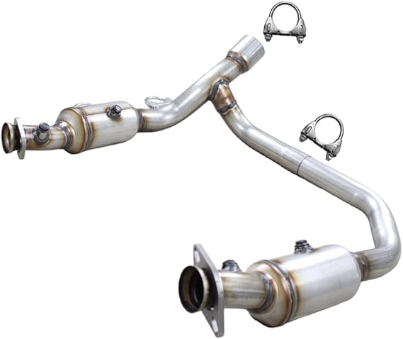 Northeastern Exhaust | Stainless Steel - EPA Approved Direct-fit Catalytic Exhaust Compatible for Dodge RAM 1500 2006-2008 3.7L 4.7L - Include Clamp | Automotive Replacement Part