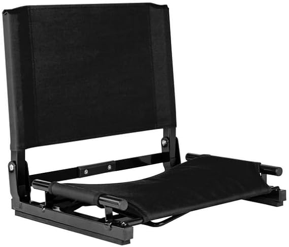 Gamechanger Lite Portable Folding Bleacher Seat | Stadium Seats with Back Support, Breathable Mesh & Steel Frame 350 lb Capacity Lightweight Sports Chair for Adults