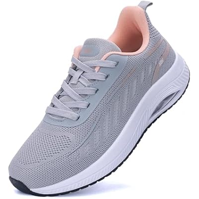 IIV Womens Walking Shoes with Arch Support Plantar Fasciitis Sneakers Women Orthotic Tennis Shoes for Workout