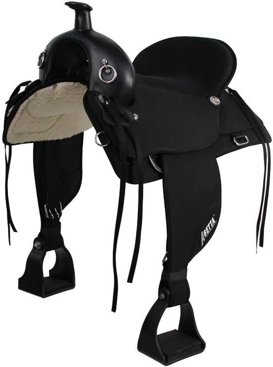 Abetta Pathfinder Trail Saddle 17 Black