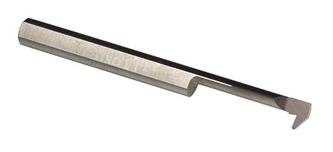 THINBIT RT21BL MICROBIT Uncoated Solid Carbide Reverse Profiling Tool, .125" Minimum bore, .375" Reach, Standard Elliptical Neck with .052" Projection and 1/8" Shank