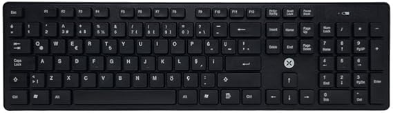 Dexim Dka005 Kw-103 Siyah 2.4ghz Kablosuz Klavye