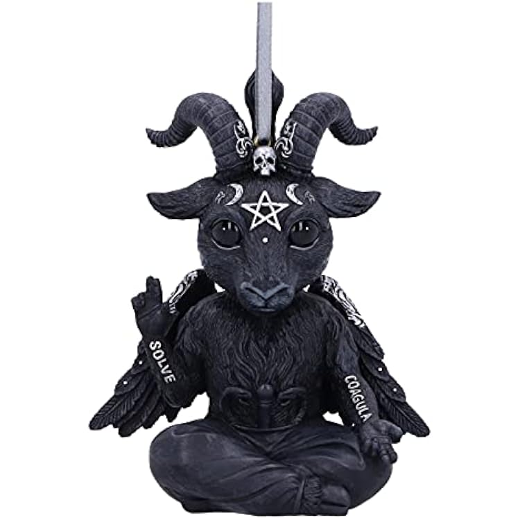 Nemesis Now Cult Cuties Baphoboo Hanging Ornament, Black, 11cm,Birthday