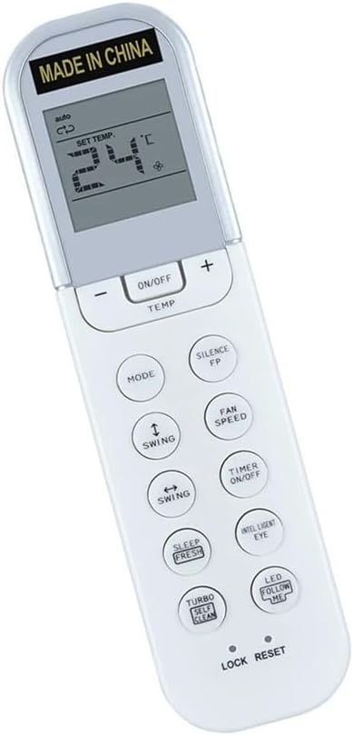 1pc Replacement Remote Control For Cooper Hunter CH-09MOLVWM-230VI CH-12MOLVWM-230VI CH-18MOLVWM-230VI Portable Air Conditioner