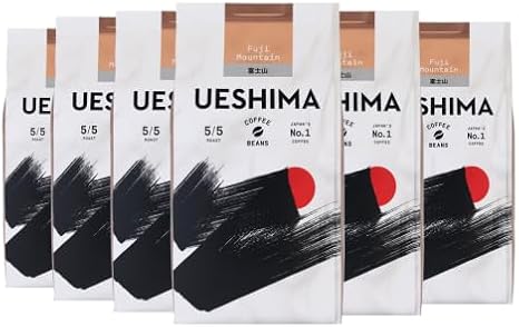 Ueshima Fuji Mountain Coffee Beans 200g (Pack of 6)