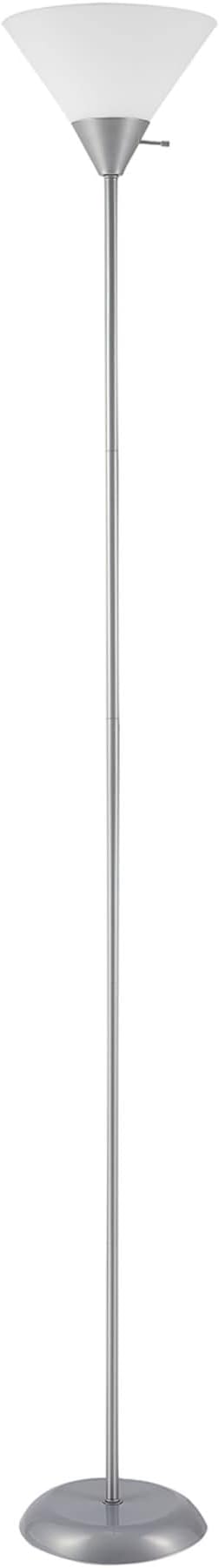 Globe Electric Life-Light Floor Lamp, Matte Plastic, LED Bulbs Included