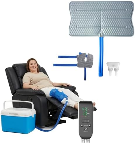 Knee Ice Machine & XXL Universal Rectangular Replacement Pad