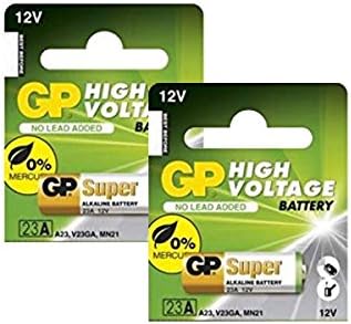 GP 12V Alkaline Batteries - Size 23A - 2-Pack