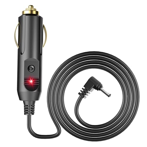 6.5ft DC3.5 Car Charger Adapter for Furrion FOS07TADS Vision S Monitor Power Supply Cable,Power Supply Cord Replacement for FOS48TA-BL FOS48TAPK-BL Hitch Wireless Backup Camera Charging Cable