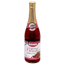 Kedem Sparkling Blush Juice,25.4000-ounces (Pack of4)