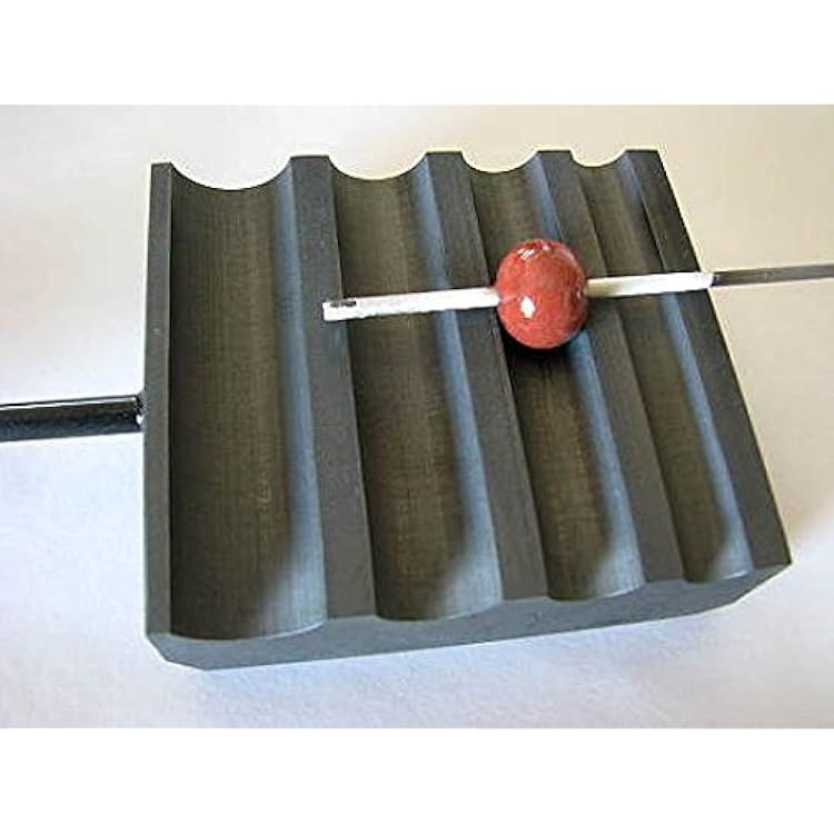 Lampwork, Beadmaking 4 Slot Round Graphite Shaper
