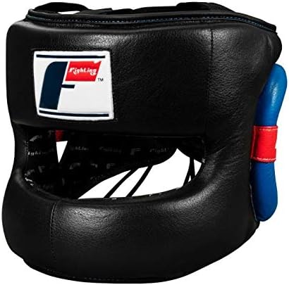 Fighting Leather No Contact Headgear for Combat Sports Athletes - Unisex-Adults Helmet for Boxing, Martial Arts - FFSHG2