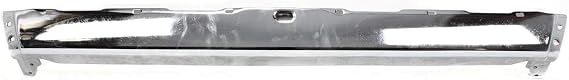 Evan Fischer Step Bumper for Toyota 4Runner 1990-1995 Face Bar Chrome Steel Without Parking Aid Sensor Holes Replaces # 5210535150, TO1102119