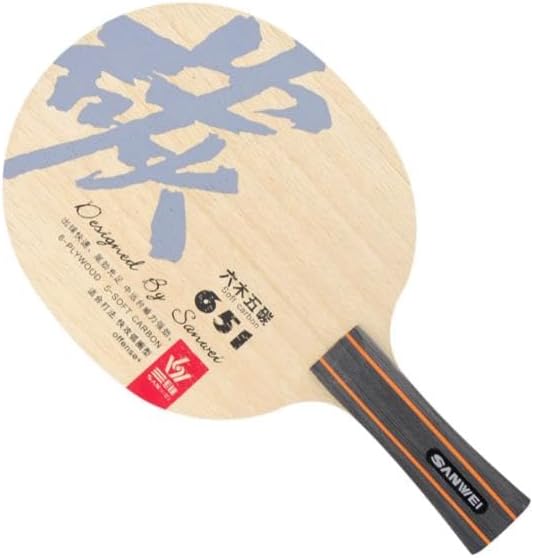 651 5 ply Carbon Off++Table Tennis Carbon Blade Ping Pong Racket Bat (FL)