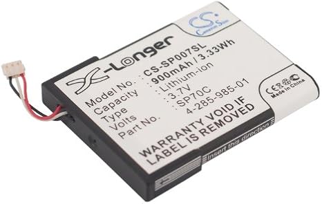 CS Replacement Battery for Sony PSP E1000, PSP E1002, PSP E1004, PSP E1008, Pulse Wireless Headset 7.1