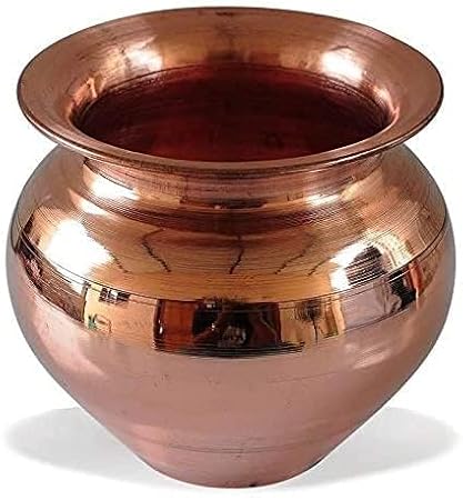 Kalash Pooja Accessories for Pooja Indian Traditional Lota/Kalash/Coppar Kalash/Lota