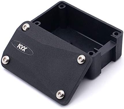 KYX Racing Hard Plastic Receive Box DIY Upgrades Parts Accessories for 1/10 RC Crawler Car Axial SCX10 II 90046 Wraith D90 Traxxas TRX4 TRX-4