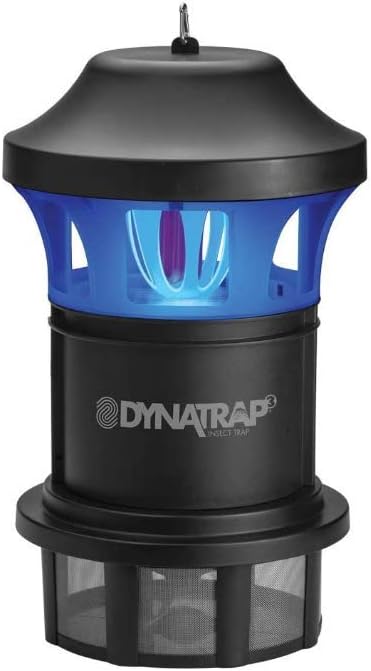 DynaTrap DT1775 1 Acre XL Mosquito and Insect Trap with AtraktaGlo Light - Black