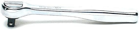 Wright Tool 2426 Ratchet, 1/4 Inch Drive, Contour Grip Handle, Minimal Arc Swing, Precision Machined Forged Steel, Heat-Treated, Made in USA