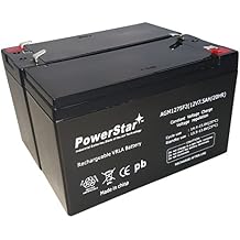 PowerStar UPS Replacement Battery Pack for Compatible with APC BX900R - Compatible with APC RBC5 Cartridge #5 - Leakproof 12V 7.5AH x 2 Battery.
