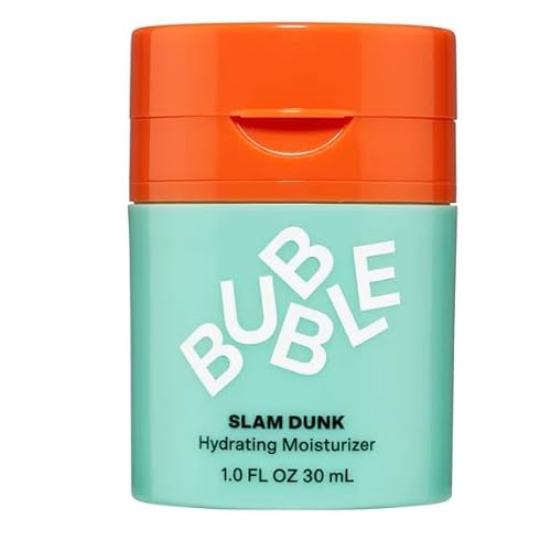 Bubble Skincare abseits Skincare Slam Dunk Hydrating Face Moisturizer, For Normal to Dry Skin, 1.0 fl oz, Made with Aloe Leaf Juice, Vitamin E, and Avocado Oil