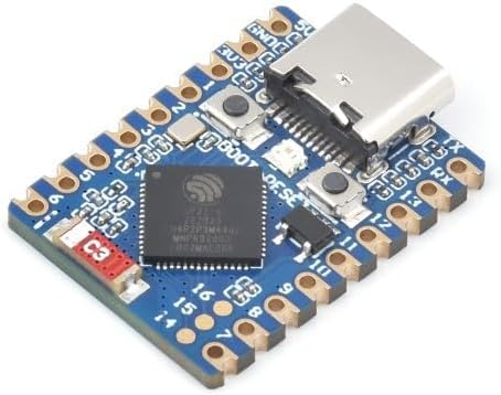 ESP32-S3 Mini Development Board Based on ESP32-C3FN4 Single-core Processor 160MHz Running Frequency Suitable For SMD Applications Support C/C++ and MicroPython without pinheader