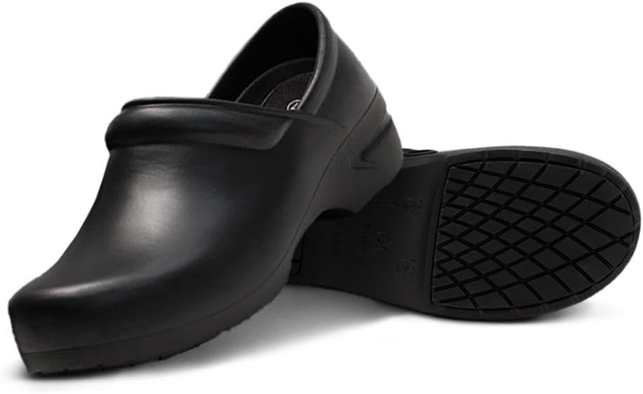 Anywear Nursing Shoes for Women, Work Clogs, Slip Resistant, Memory Foam